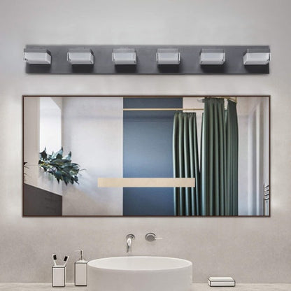 Contemporary 6-Bulb LED Vanity Mirror Light