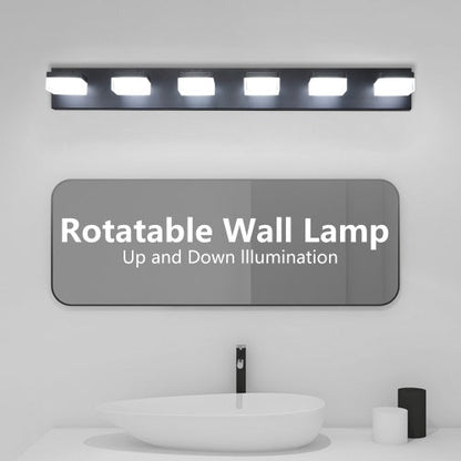 Contemporary 6-Bulb LED Vanity Mirror Light